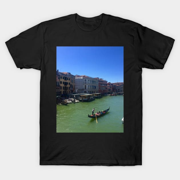 Venetian Gondola T-Shirt by Funky Aviation